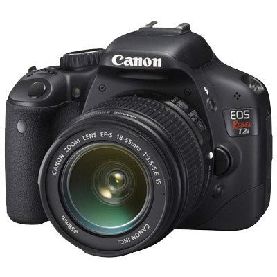 Canon EOS Rebel T2i DSLR camera